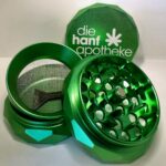 diehanfapotheke Grinder Pyramide grün, 4-teilig